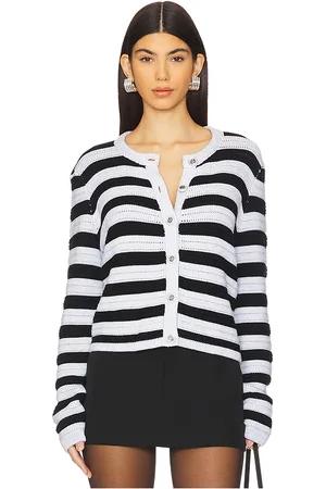 AUTUMN CASHMERE Cárdigan en color black,grey talla L en - Black,Grey. Talla L (también en M, S, XL, XS).