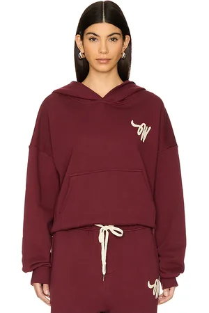 Wish Me Luck Sudadera en color rojo talla L en - Red. Talla L (también en M, S, XL/1X, XS).