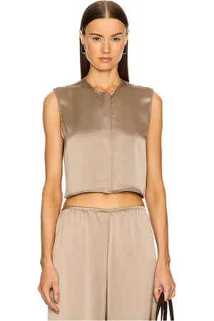 Leset Chaleco barb en color bronce metálico talla L en - Metallic Bronze. Talla L (también en M).