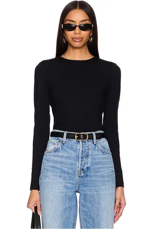 Susana Monaco Camiseta manga larga en color talla M en - Black. Talla M (también en S, XS).