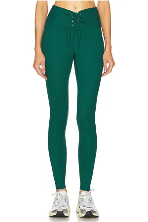 YEAR OF OURS Ribbed football legging en color verde talla L en - Green. Talla L (también en M, XL).