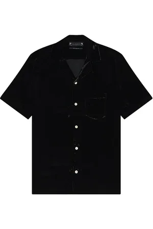 AllSaints Camisa runa en color negro talla M en - Black. Talla M (también en S, XL/1X).