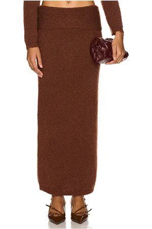 SOVERE Maxifalda de punto en color marrón talla L en - Brown. Talla L (también en M, S, XL/1X, XS).