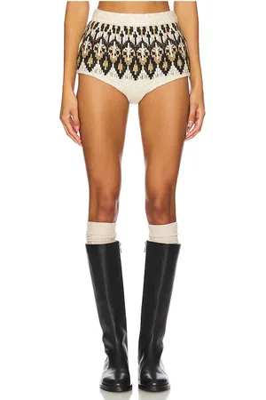Steve Madden Pantalón corto sugerente mariella en color beige talla L en - Beige. Talla L (también en S, XL, XS).