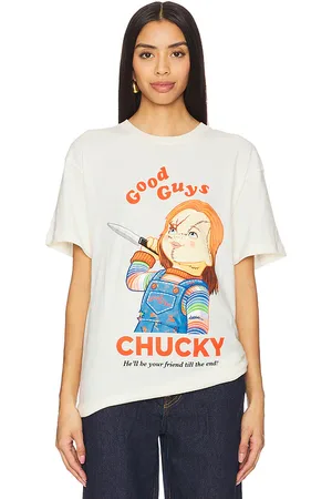 SIXTHREESEVEN Camiseta chucky good guys en color crema talla M en - Cream. Talla M (también en S, XL/1X, XS).