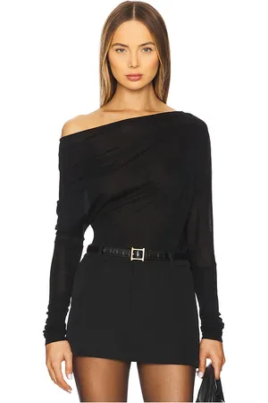 A.L.C. Liv top en color talla M en - Black. Talla M (también en S, XS).