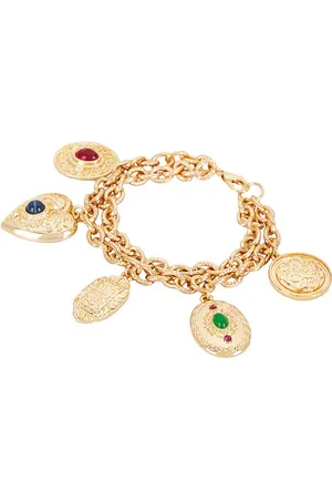 8 Other Reasons Brazalete locket en color oro metálico talla all en - Metallic Gold. Talla all.