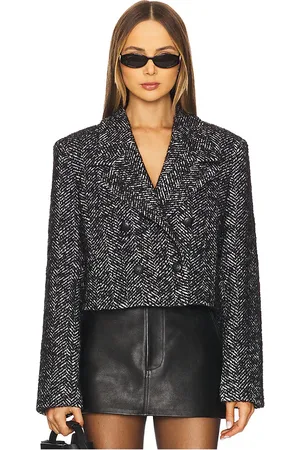 ANINE BING Vienna blazer en color negro talla L en - Black. Talla L (también en M, S, XS).
