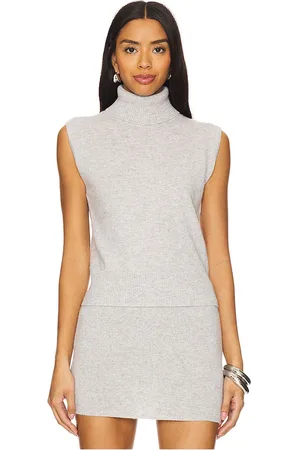 AEXAE Top sin mangas en color talla L en - Grey. Talla L (también en M, S, XL, XS).