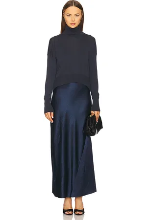 AllSaints Vestido neo en color azul marino talla L en - Navy. Talla L (también en XS).