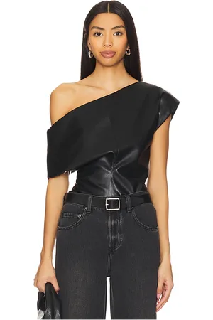 RAG&BONE Eleanor top en color talla 2 en - Black. Talla 2 (también en 4).