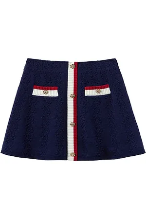 Self-Portrait Falda en color talla 3/4T en - Navy. Talla 3/4T (también en 4/5T, 5/6T, 6/7).