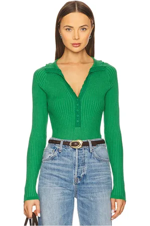 Free People Body ready for it en color talla L en - Green. Talla L (también en M, S, XL, XS).