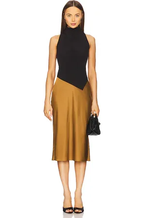 ET OCHS Vestido anya en color negro talla 10 en - Black. Talla 10 (también en 2, 4, 8).