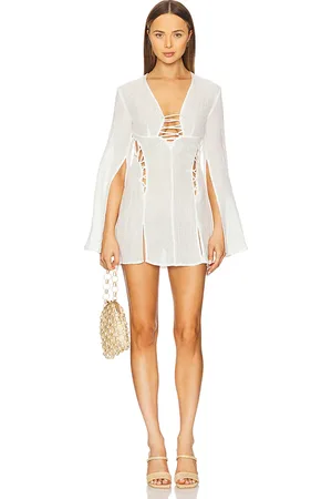 Cult Gaia Pareo ilona en color blanco talla 0 en - White. Talla 0 (también en 2, 4).