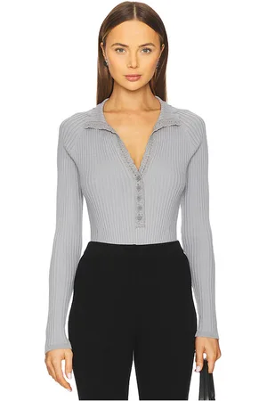 Free People Body ready for it en color claro talla L en - Light Grey. Talla L (también en M, S, XL, XS).