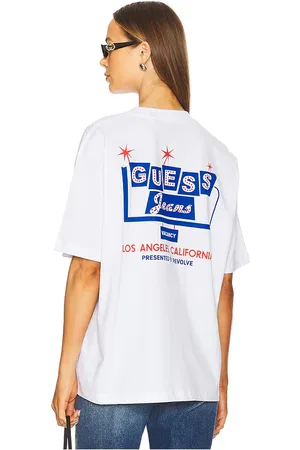 Guess Camiseta en color talla L en - White. Talla L (también en M, S, XL/1X, XS).