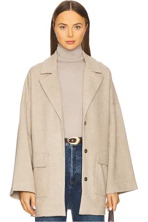 Sanctuary Chaqueta throw me on knit en color crema talla M en - Cream. Talla M (también en S, XL).