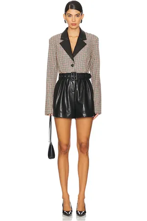 WeWoreWhat Blazer romper en color black,cream talla 0 en - Black,Cream. Talla 0 (también en 10, 2, 4, 6, 8).