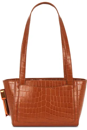 Edie Parker Bolso tote burn en color marrón talla all en - Brown. Talla all.
