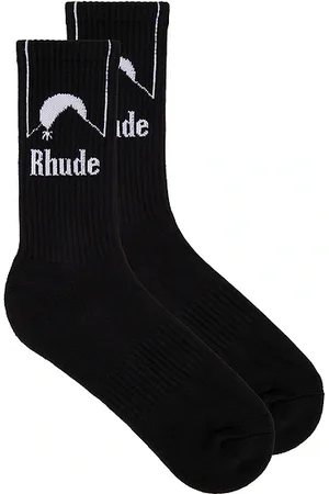 Rhude Calcetines en color negro talla all en - Black. Talla all.