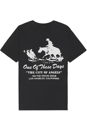 One Of These Days Camiseta the city of angels en color talla L en - Black. Talla L (también en M, XL/1X).