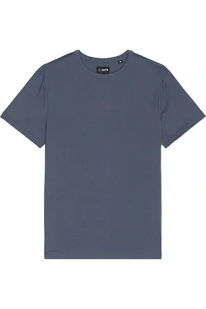 Cuts Camiseta curve hem en color azul talla L en - Blue. Talla L (también en M, S, XL/1X).