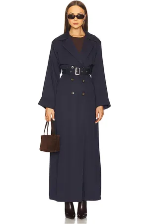 SNDYS Trench de largo total victoria en color marino talla L en - Navy. Talla L (también en M, S, XL, XS).