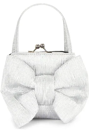 Edie Parker Bolso hombro en color plateado metálico talla all en - Metallic Silver. Talla all.