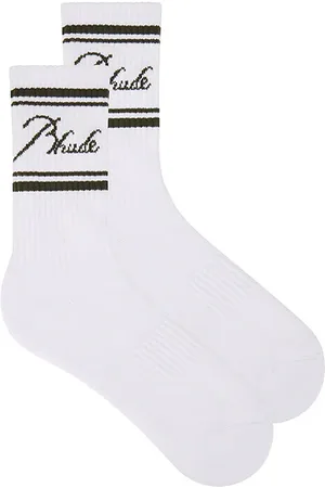 Rhude Calcetines en color blanco talla all en - White. Talla all.