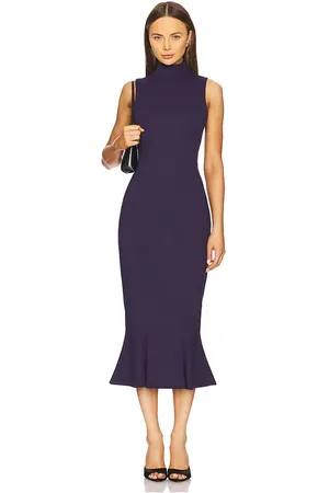 Susana Monaco Vestido midi en color morado talla M en - Purple. Talla M (también en S).