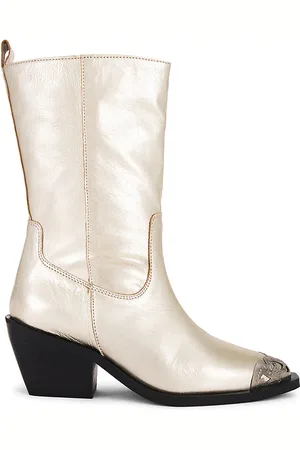 Free People Bota faster horses en color neutral metálico talla 6 en - Metallic Neutral. Talla 6 (también en 6.5, 7