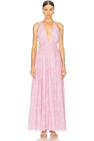 LOVESHACKFANCY Vestido love en color rosado talla M en - Pink. Talla M (también en S, XS).