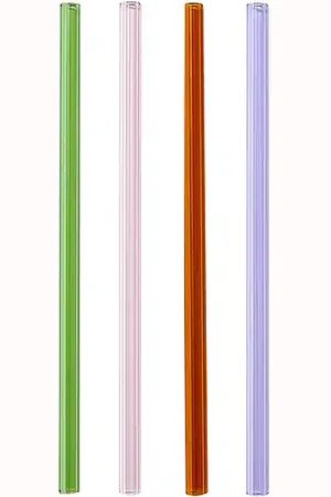 Fazeek Pajitas straws set of 4 en color rojo talla all en N/A - Red. Talla all.