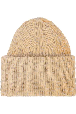 GCDS Gorro en color crema talla all en - Cream. Talla all.