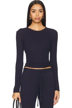 Bella Venice Camiseta manga larga tanner en color talla L en - Navy. Talla L (también en M, S, XL, XS).