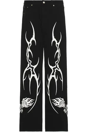 Civil Regime Pantalones baggy en color talla 32 en - Black. Talla 32 (también en 34).