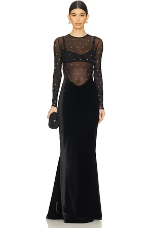 Retrofete Maxivestido deryn en color negro talla L en - Black. Talla L (también en M, S, XL, XXL).