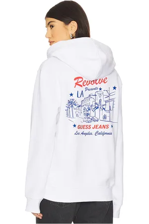 Guess Sudadera en color talla L en - White. Talla L (también en M, S, XL/1X, XS).