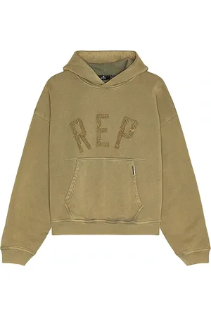 Represent Sudadera en color verde oliva talla L en - Olive. Talla L (también en M, S, XL/1X).