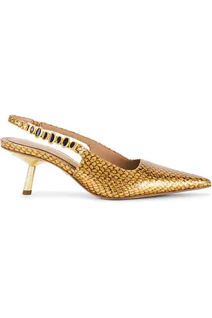 Sam Edelman Tacón baker en color oro metálico talla 6 en - Metallic Gold. Talla 6 (también en 6.5, 7.5, 8.5, 9.5).