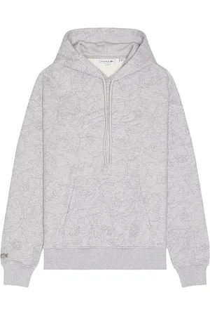 Lacoste Sudadera flower en color gris claro talla L en - Light Grey. Talla L (también en M, S).