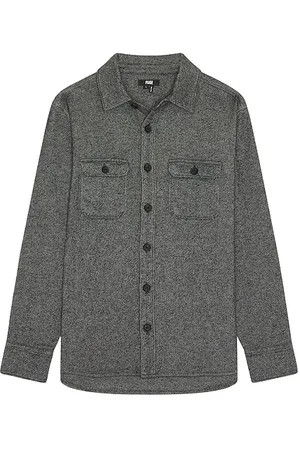 Paige Sobrecamisa wilbur en color gris talla L en - Grey. Talla L (también en M, S).