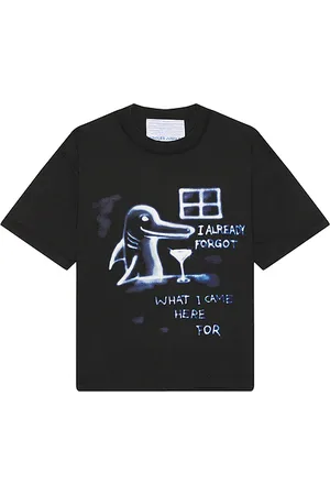 JUNGLES Camiseta reversible already forgot en color negro talla L en - Black. Talla L (también en M).