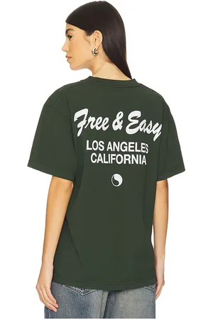 Free & Easy Camiseta en color verde talla L en - Green. Talla L (también en M, S, XL/1X).