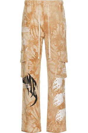 Civil Regime Pantalón cargo heavy chaos wide leg en color bronce talla L en - Tan. Talla L (también en XL/1X).