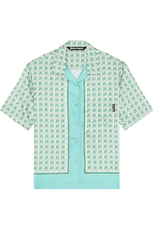Palm Angels Camisa en color azul cerceta talla 48 en - Teal. Talla 48 (también en 50).