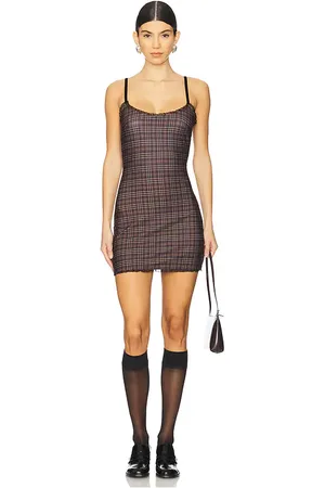 Bella Venice Minivestido bailey en color marrón talla L en - Brown. Talla L (también en M, S, XS).