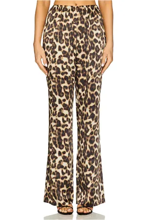 SER.O.YA Pantalones de satén viva en color marrón talla M en - Brown. Talla M (también en S, XXS).