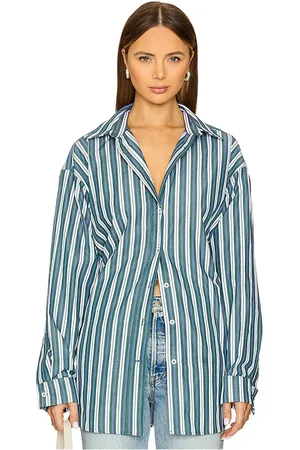 REMAIN Camisa en color blue, green talla 34 en - Blue, Green. Talla 34 (también en 36, 38).